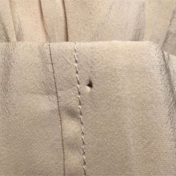 Vintage Dazy Beige Cottagecore Prairie Layered Peasant Fairycore Midi Skirt / L - Picture 6 of 7